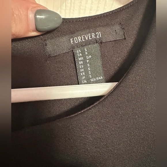 Forever 21 Black Lace Cut-Out Dress - Picture 4 of 4